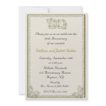 50th Anniversary Roses Invitation