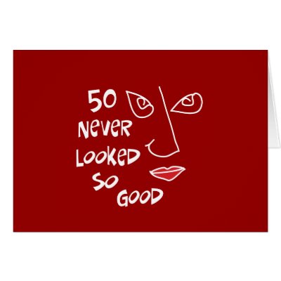 50th birthday, 50 never looked so good! by 50thbirthdaygifts_