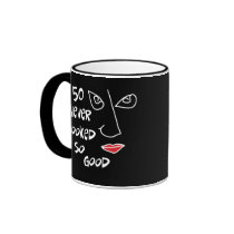 50th birthday, 50 never looked so good! coffee mugs