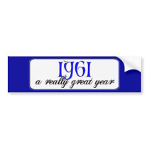 50th Birthday Bumper Stickers