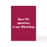 50th Birthday Greeting Card