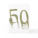 50th Birthday Card