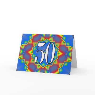 50th Birthday Card by NormaJean35