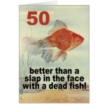 50th Birthday Card