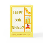 50th Birthday Card for Women