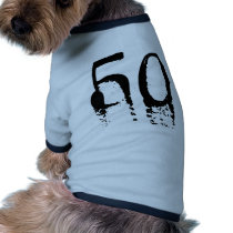 50th Birthday Dog Tee