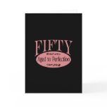50th birthday, Fifty - Aged to Perfection cards
