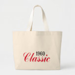 50th birthday gifts, 1960 Classic! Canvas Bags