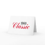 50th birthday gifts, 1960 Classic! cards