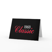 50th birthday gifts, 1960 Classic!