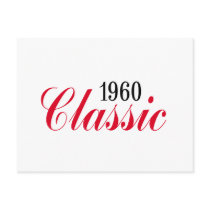 50th birthday gifts, 1960 Classic!