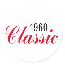50th birthday gifts, 1960 Classic!