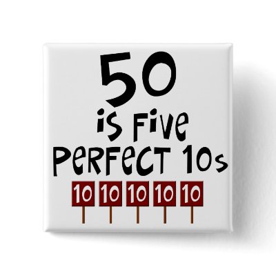 50th birthday gifts, 50 is 5 perfect 10s! pin by 50thbirthdaygifts_
