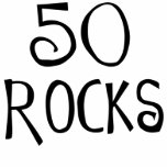 50th birthday gifts, 50 ROCKS t-shirts