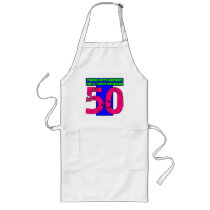 50th Birthday Gifts Apron