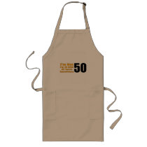 50th Birthday Gifts Apron