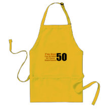 50th Birthday Gifts Apron