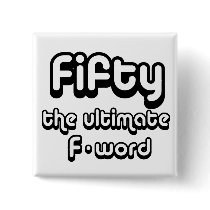 50th birthday gifts - Fifty, the ultimate F-word