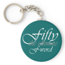 50th birthday gifts - Fifty, the ultimate F-Word!