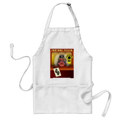 50th Birthday Gifts, Fortune Teller Guessing Age! Apron by 50thbirthdaygifts