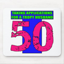 50th Birthday Gifts Mouse Mats