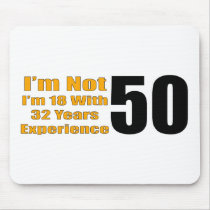 50th Birthday Gifts Mousepad