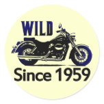 50th Birthday Gifts Round Stickers