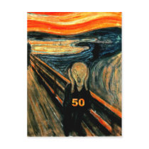 50th Birthday Gifts, The Scream 50!