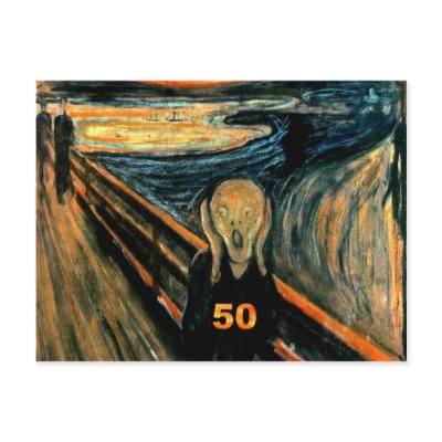 50th Birthday Gifts, The Scream 50! by 50thbirthdaygifts