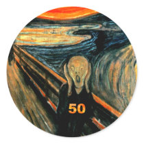 50th Birthday Gifts, The Scream 50!