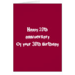 50th Birthday Greeting Card