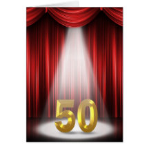 50th Birthday Greeting Cards