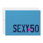50th Birthday - Invitation