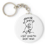 50th birthday Nose Picker, I got your 50! keychains