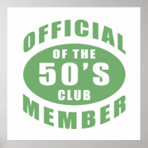 50th Birthday Official Member Poster