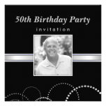 50th Birthday Party - Custom Photo Invitations