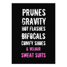 50th Birthday Party - Funny for Her Custom Invite