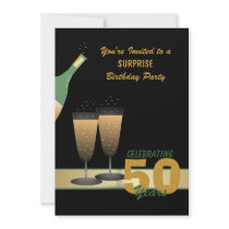 50th Birthday Party Invitation