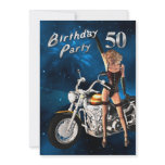 50th Birthday party Invitation