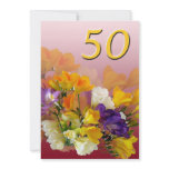 50th Birthday Party Invitation