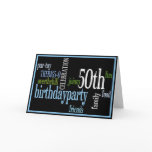 50th Birthday Party Invitation cards