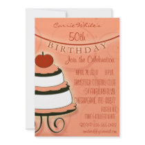 50th Birthday Party Invitations