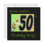 50th Birthday Party Invitations