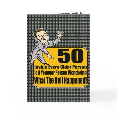 50th Birthday Party Invitations Card by birthday_gifts