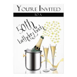 50th Birthday Party Personalised Invitation invitations