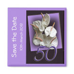 50th Birthday Party Save the Date Magnet
