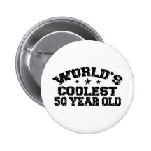 50th Birthday Pins