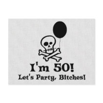 50th Birthday Skull