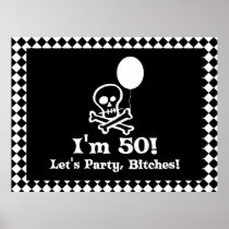 50th Birthday Skull