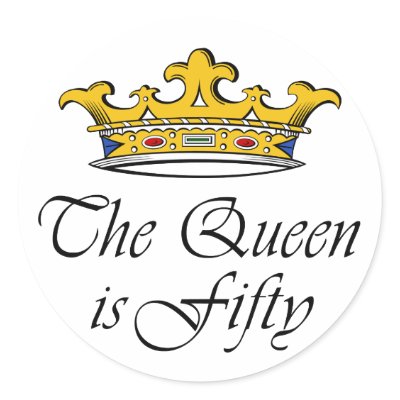 50th birthday The Queen is 50! by 50thbirthdaygifts_